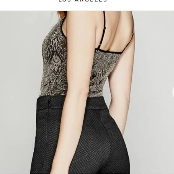 Marciano Marta Semi-Sheer Bodysuit | size XS - Picture 3 of 11